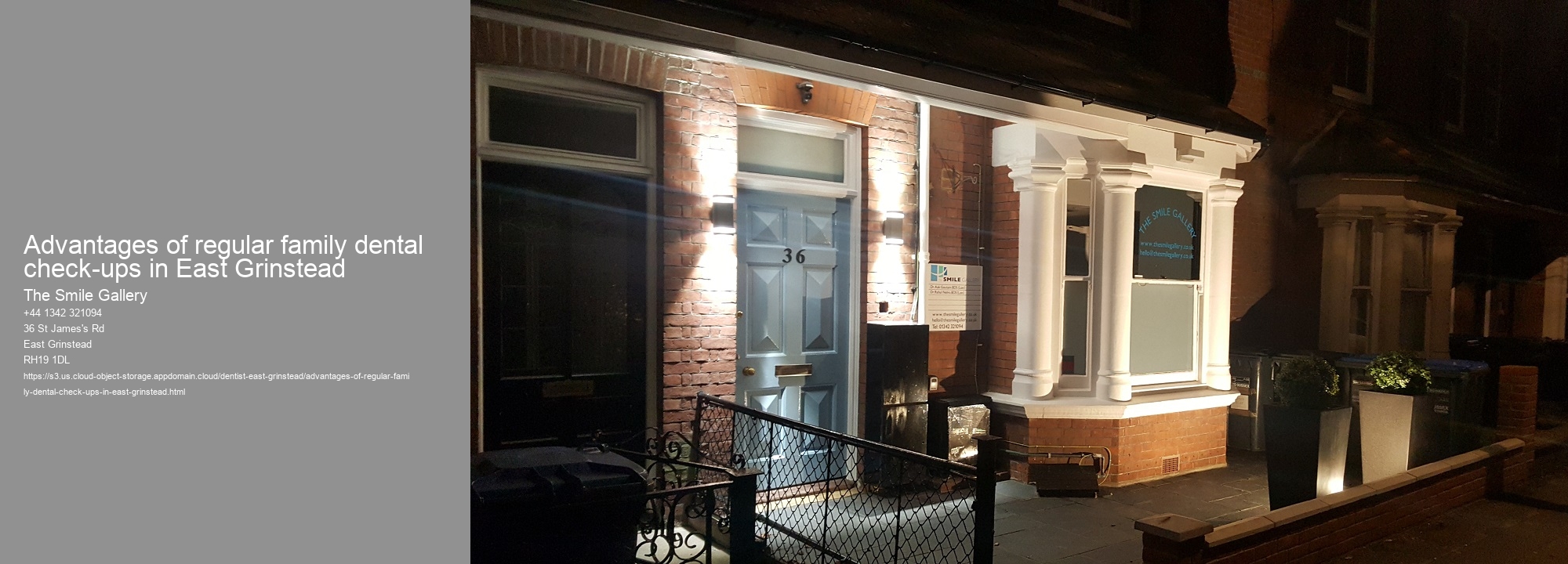 Advantages of regular family dental check-ups in East Grinstead